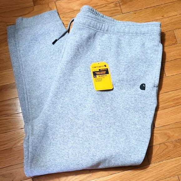 NEW CARHARTT SIZE 4XL GRAY RELAXED FIT REGULAR MIDWEIGHT NEW NO TAGS - Picture 3 of 16